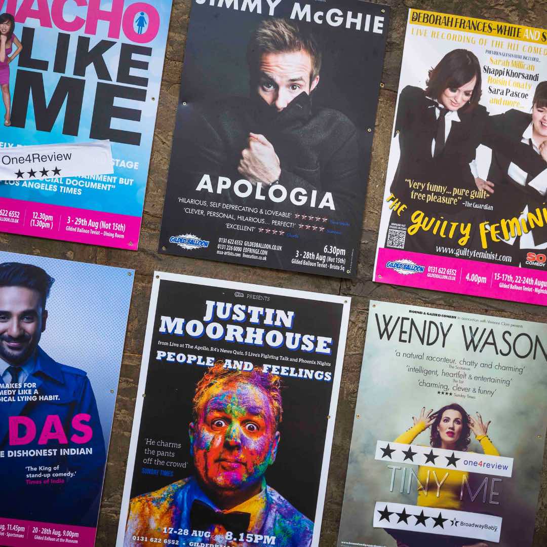 edinburgh fringe posters